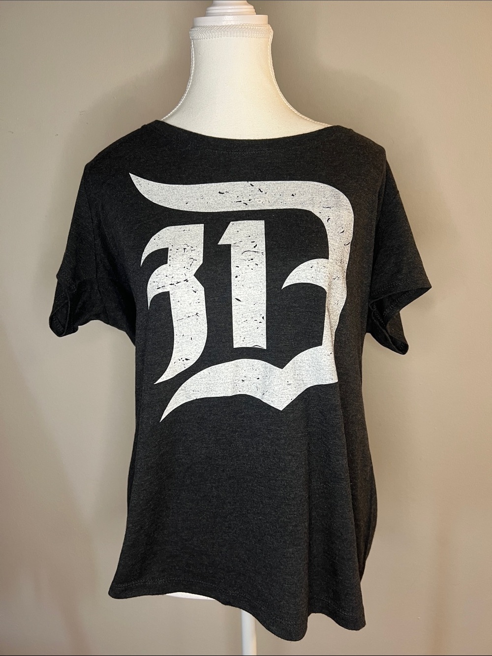Next Level Apparel Black Kids Tee with White '31' Graphic